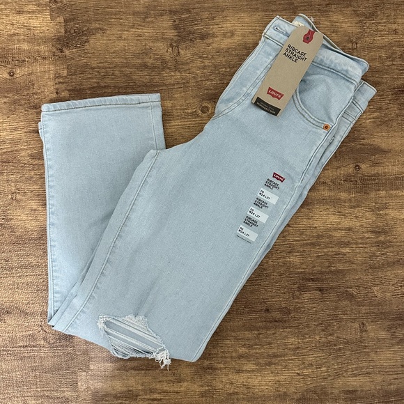 Levi’s RIBCAGE Straight Ankle Jeans Size 23 NWT - Picture 2 of 4
